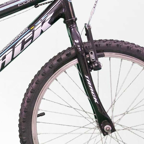 Bicicleta Aro 20 Track Bikes Cometa, unisex, para jóvenes, color negro, marco tamaño 11
