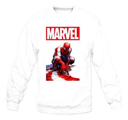 Buzo Spiderman Marvel Memoestampados