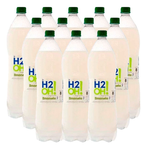 Refresco H2oh! Limonetto 1.5 L X12