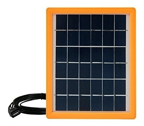 Imagen 1 de 1 de Cargador Panel Solar Usb Celular 10 Carga Portatil Camping