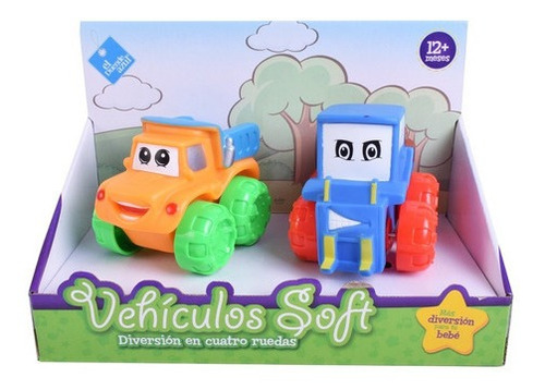 Vehículos Soft Infantiles El Duende Azul 7518