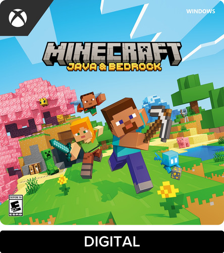 Minecraft Java & Bedrock Xbox Series X|S, Xbox One (Digital)