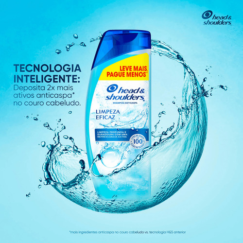 Shampoo Head&shoulders Anticaspa Limpeza Profunda 200ml