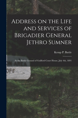 Libro Address On The Life And Services Of Brigadier Gener...