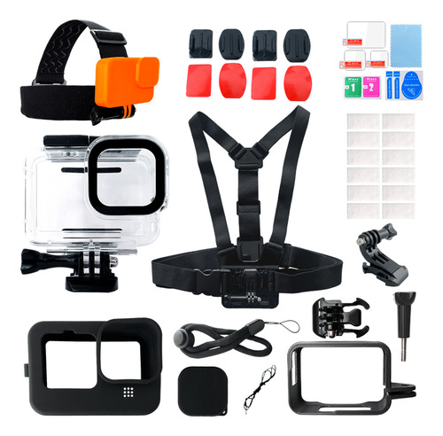 Kit 18 Accesorios Compatible Gopro Hero 12 11 10 9