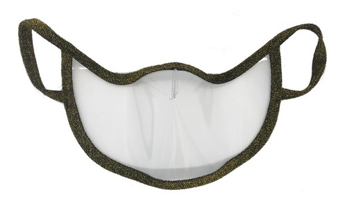 Imagen 6 de 10 de Barbijos Reutilizables Transparentes Tapaboca Lavable