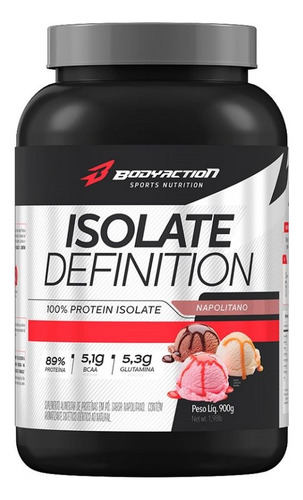 Isolate Definition (900g) - Sabor: Napolitano Napolitano