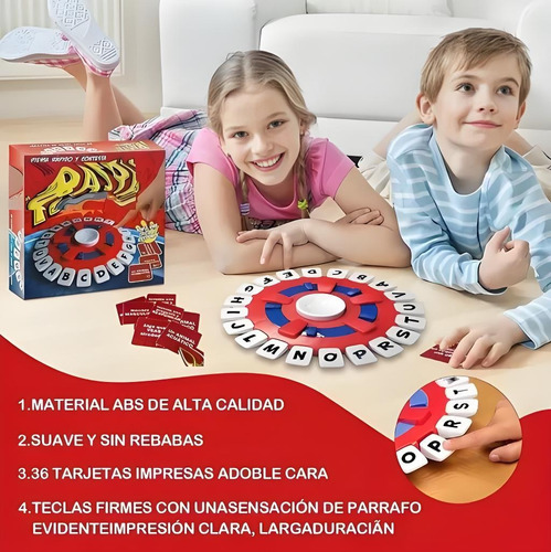 Basta Piensa Rapido - Juegos De Mesa Español Para La Fiesta