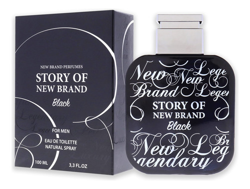 Perfume New Brand Black For Men Edt Spray 100ml