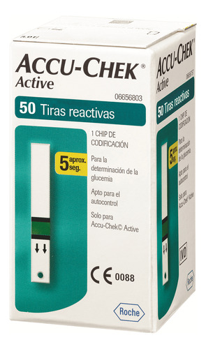 Tiras Reactivas Accu-chek Active X 50und