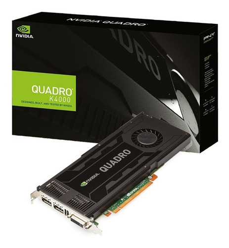 Tarjeta Quadro K4000 3gb Gddr5 Gráficos (pny Parte #: Vcqk40