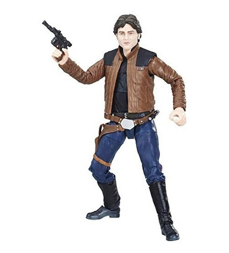 Star Wars La Serie Negro Han Solo 6 Pulgadas Figura