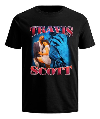 Playera Travis Scott Kylie Jenner Hip Hop Vintage Camiseta 1