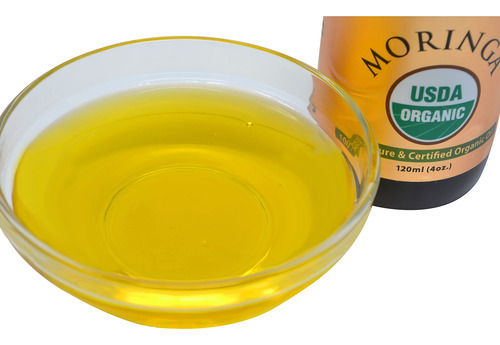 Óleo De Moringa Prime Natural Organic 120 Ml Prensado A Frio