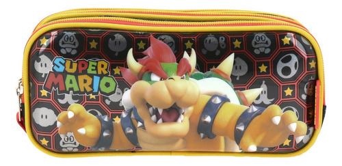 Lapicera Estuche Chenson Bowser Mario Bros Rewo Mb66318-3