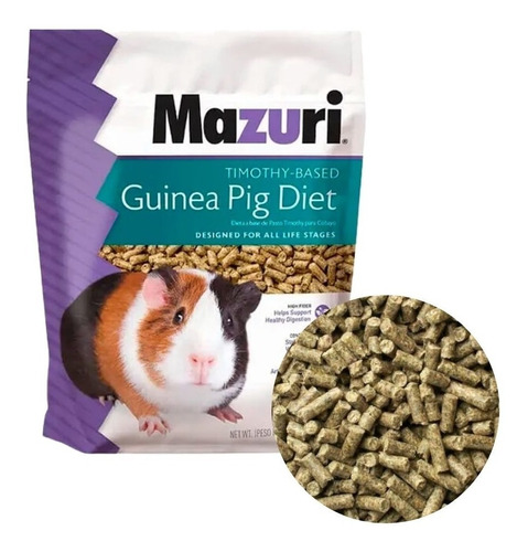 Alimento Mazuri Guinea Pig 1kg Cobaya Cuy Cobayos 