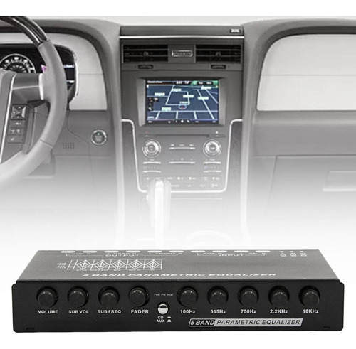 Ecualizador De Audio For Automóvil De 5 Bandas Con Estilo