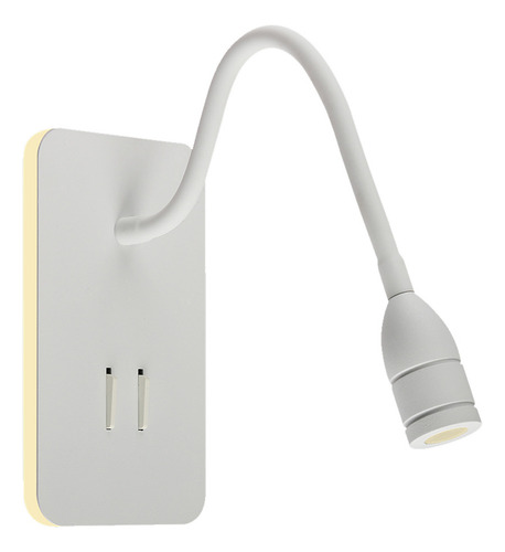 Luz Lectura Led Pared 7w Dirigible Marco De Luz Cálida 2.8w