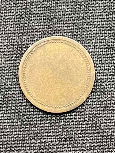 Ficha - Genérica De Cuño - Bronce - Valor 10 - Modulo 19