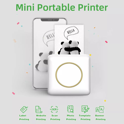 Mini Impresora Inalámbrica De Etiquetas A Color Picture Jour