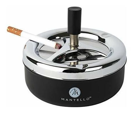 Mantello Ronda Cenicero Pulsador Del Cigarrillo Con El Giro