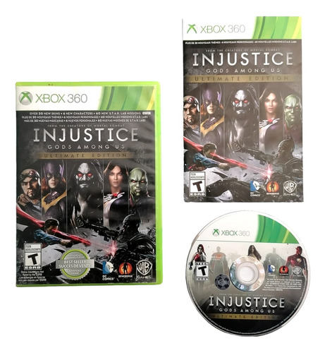 Injustice Gods Among Us Ultimate Edition Xbox 360 (Reacondicionado)