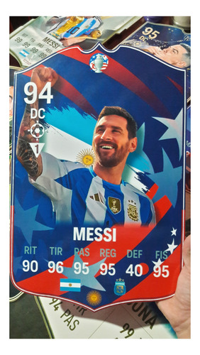 Copa America 2024 Cuadro Fifa (messi ,di Maria ,dibu)