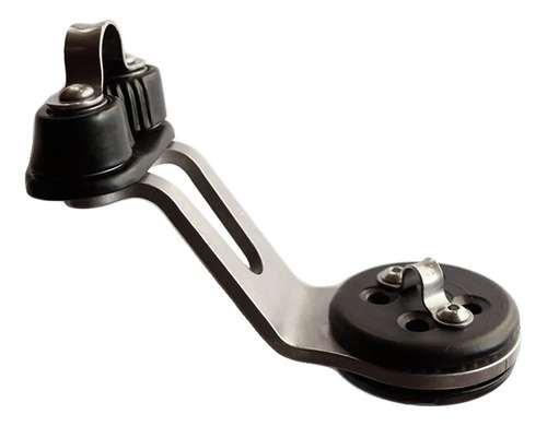 Base Giratoria C/mordaza Nautica Velero Escota 360° Inox