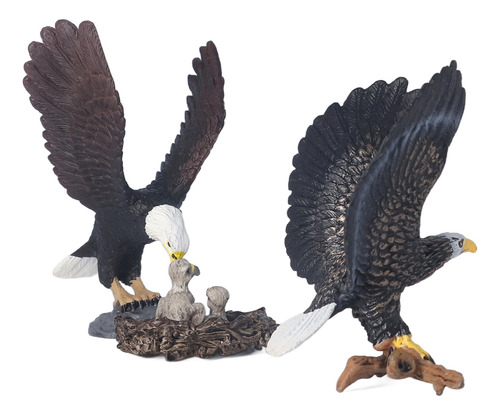 Figura De Águila Simulada, Lindo Pájaro Realista