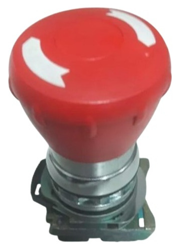 Parada De Emergencia 22 Mm Gira/destrab Allen Bradley Roja