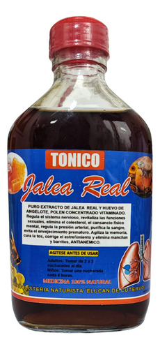 Jarabe Jalea Real Para Gripe Resfriados Tos Bronquios
