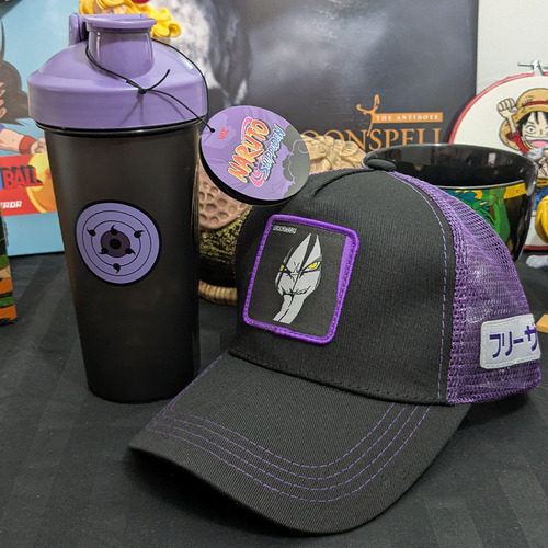 Shaker Naruto Sasuke Rinnegan 650ml Termo Mezcladora Morado Rinnegan