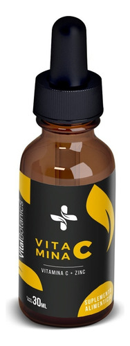 Gotero Vitamina C + Zinc Con 30 Ml Suplementos Vitalbotanics