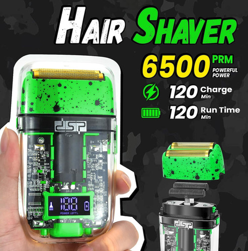 Kit De Cortadora De Pelo Y Afeitadora Dsp® Para Hombre