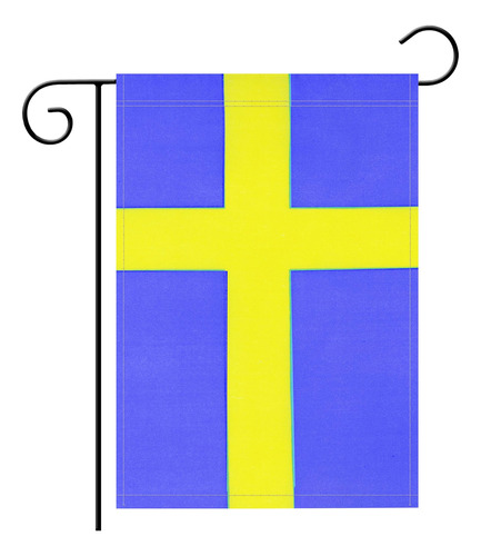 Bandera De Jardín De Suecia, Bandera De Decoración De Jardín