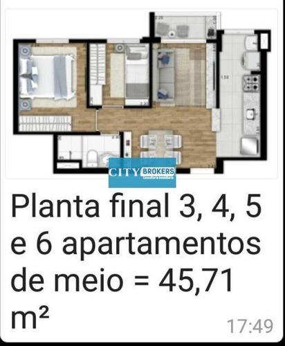 Imagem 13 de 14 de Apartamento Com 2 Dormitórios À Venda, 45 M² Por R$ 280.000,00 - Vila Galvão - Guarulhos/sp - Sp16