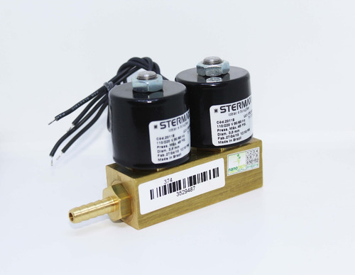 Imagem 1 de 5 de Bloco Da Válvula Solenoide Bivolt Stermax