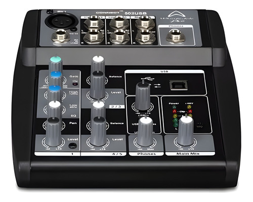 Mixer Analógico Wharfedale Connect 502 Usb