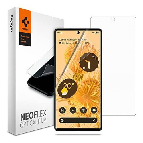 Protector De Pantalla Spigen Neoflex Diseñado Para Pixel 6 P