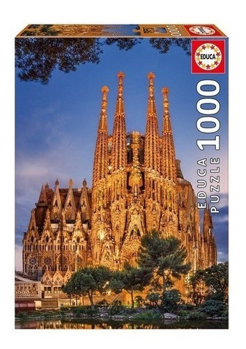 Puzzle Educa X 1000 Sagrada Familia Barcelona Jeg 17097