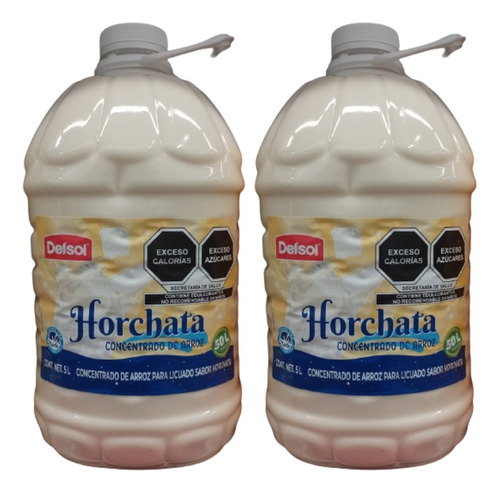 Concentrado Delsol Sabor Horchata 5 L - 2 Pza