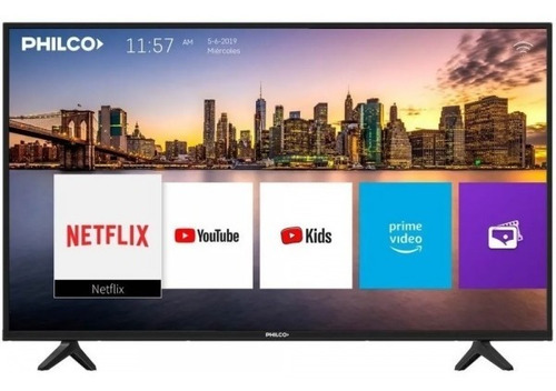 Imagen 1 de 2 de Smart Tv 55 Uhd 4k Netflix Youtube Hdmi Usb Philco