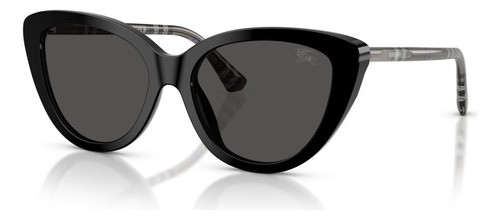 Lentes De Sol Burberry Be4457 416587 Auténticos Be4457 416587 Negro Gris Oscuro Negro Y Gris Negro Y Gris