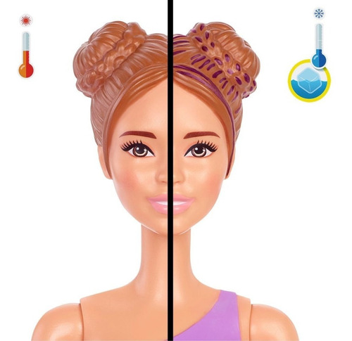 Imagen 6 de 10 de Barbie Color Reveal - 7 Sorpresas - Cambia Color - E.full