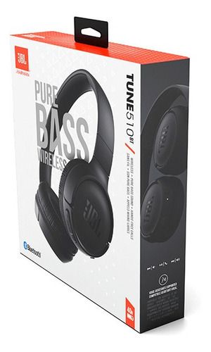 Fone Headphone Sem Fio Bluetooth Jbl Tune510bt Preto