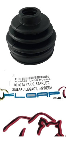 Goma Tripode Rueda Toyota Yaris Starlet Subaru Legacy Impres