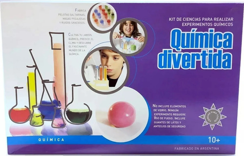 Juego Quimica Divertida Kit De Ciencias Jugueteria Bloque