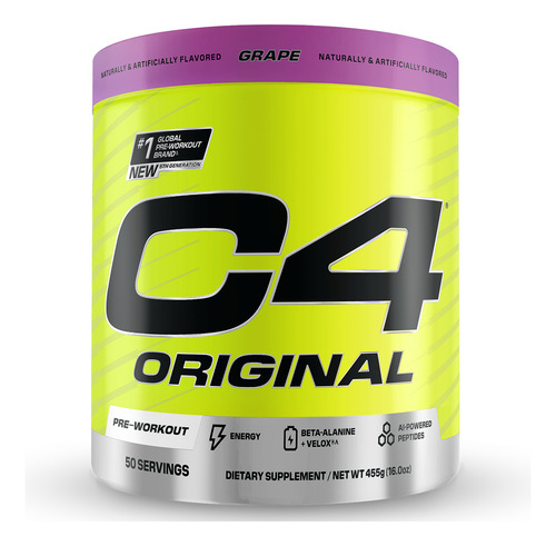 Cellucor C4 Original New 50 Serv! Pre Entreno Importado Usa Grape