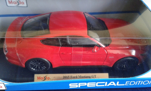 2015 Ford Mustang Gt 5.0, Escala 1:18, Una Belleza!!