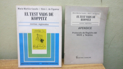 Libro El Test Vads De Koppitz Normas Regionales Y Apendice (Usado)